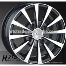 HRTC 13 * 5.5,14 * 6.0,15 * 6.5,16 * 7.0 llantas de aluminio de aleación de aluminio negro para BMW
